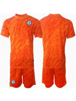 Billige Chelsea Keeper Hjemmedraktsett Barn 2024-25 Kortermet (+ Korte bukser)